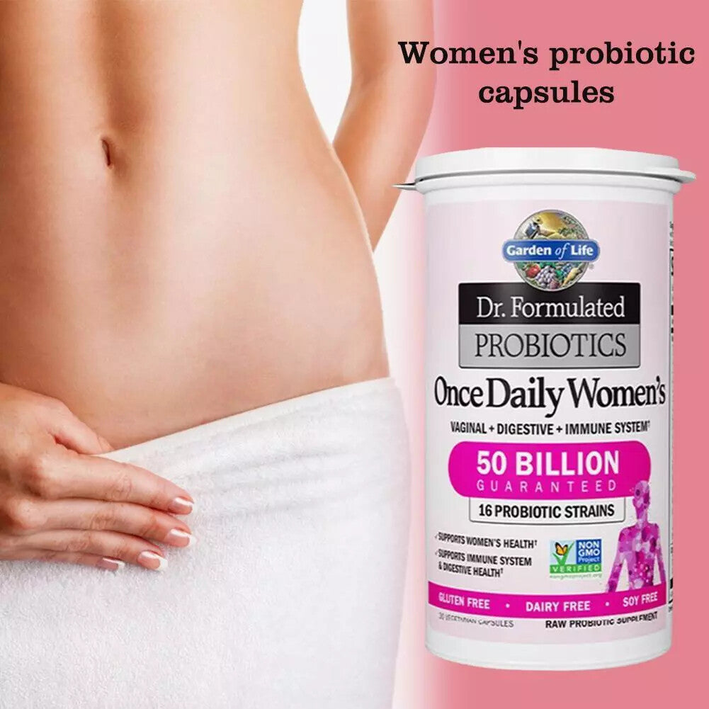 Garden of Life Probióticos Once Daily Women’s – 30 Cápsula