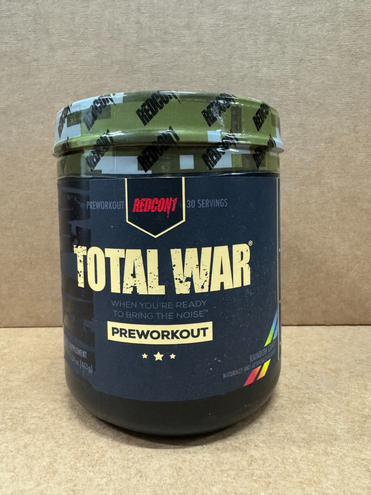 TOTAL WAR REDCON1 – Pré-Treino Potente 30 Doses | Foco, Energia e Resistência