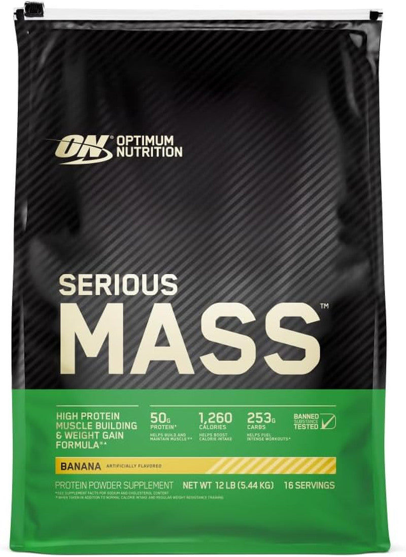Optimum Nutrition Serious Mass – Complete Supplement for Rapid Weight Gain