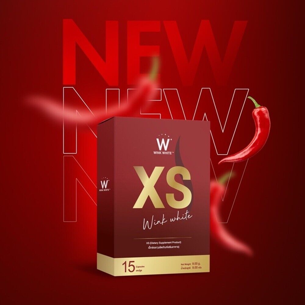 6X Wink White XS Supplement | Detox and Weight Loss with Natural Extracts | 90 Capsules