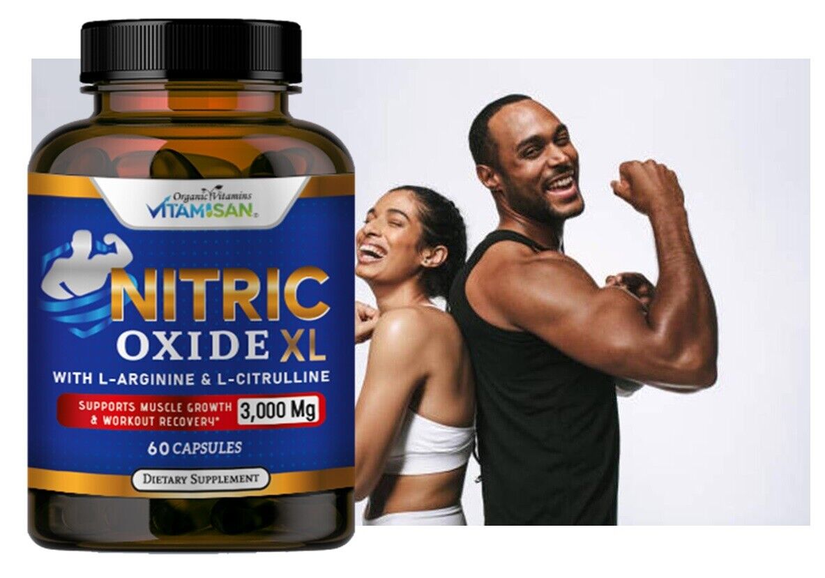 Vasodilatação Máxima com L-Arginina + L-Citrulina | 3000mg | 120 Cápsulas | Energia e Performance