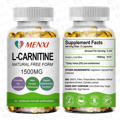 Pacote Triplo L-Carnitina 10mg – 60 Cápsulas Cada | Suplemento para Perda de Peso