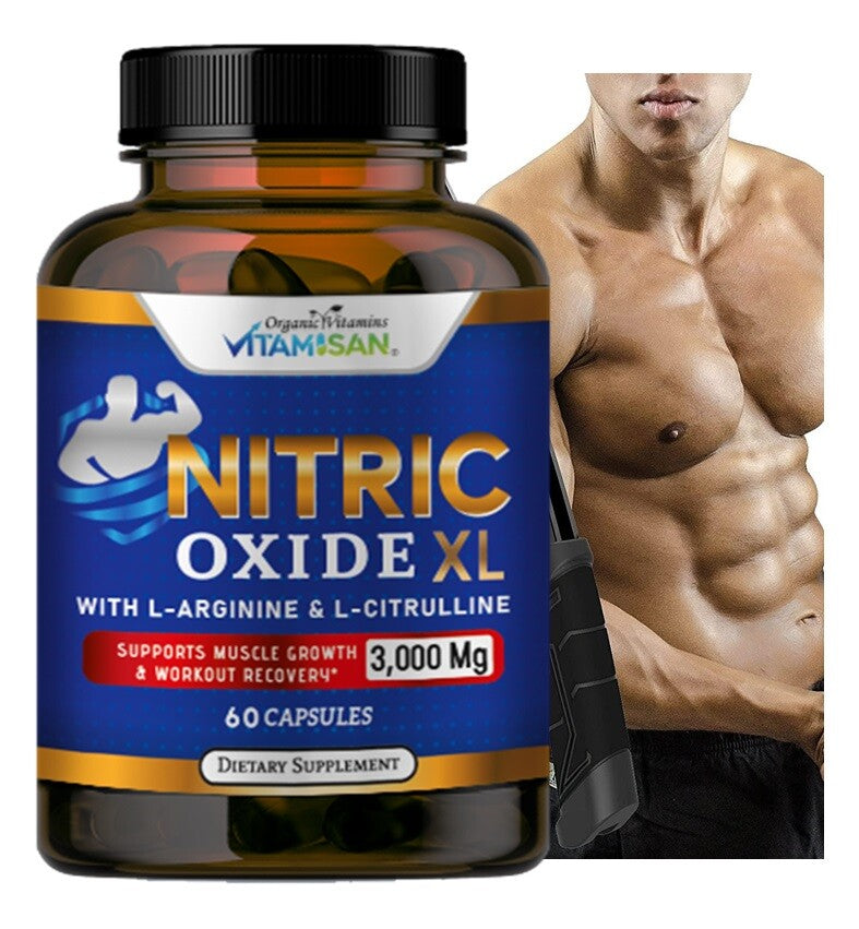 Vasodilatação Máxima com L-Arginina + L-Citrulina | 3000mg | 120 Cápsulas | Energia e Performance