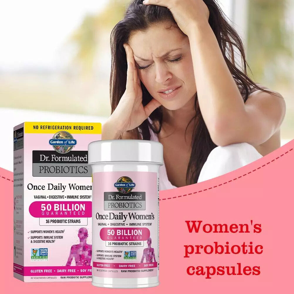 Garden of Life Probióticos Once Daily Women’s – 30 Cápsula