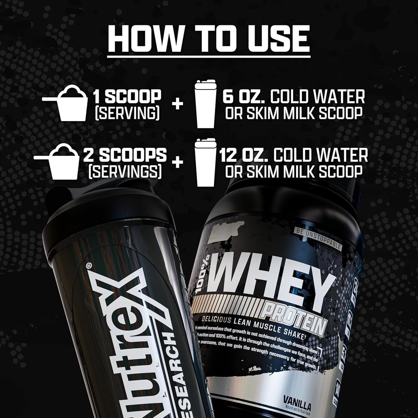 Nutrex 100% Whey Protein Isolate – 10 LB | 128 Porções | Ganho de Massa e Recuperação Muscular