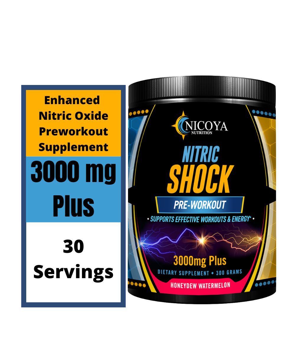 Pré-Treino Nitric Oxide 3000mg+ – Força, Foco e Energia Explosiva | Pó | 3 Sabores