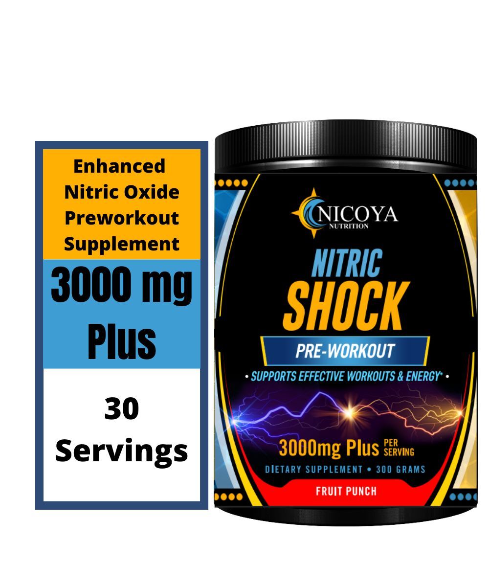 Pré-Treino Nitric Oxide 3000mg+ – Força, Foco e Energia Explosiva | Pó | 3 Sabores