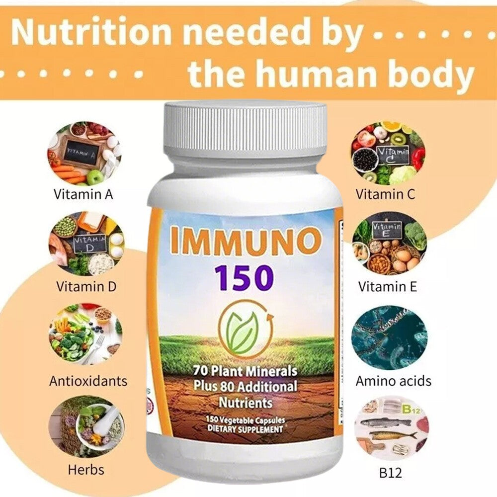Ultimate IMMUNO 150 Multi Vitamina – 150 Cápsulas, Saúde e Imunidade