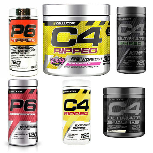 Ellucor C4 Pré-Treino Original em Pó ou Pílulas – Energia e Foco