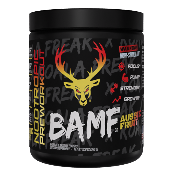 BAMF BUCKED UP – Bomba Pré-Treino com Nootrópicos | Alta Estimulação