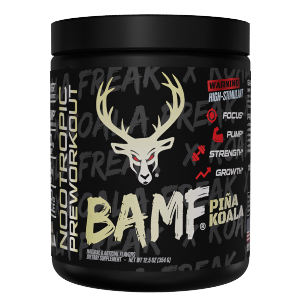 BAMF BUCKED UP – Bomba Pré-Treino com Nootrópicos | Alta Estimulação