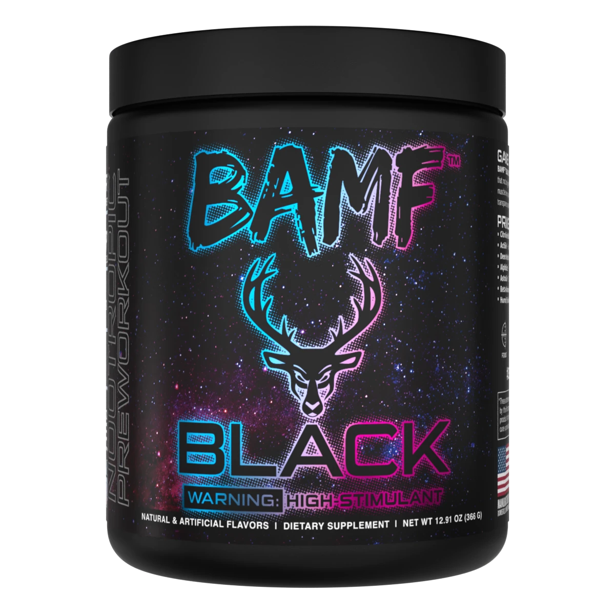 BAMF BUCKED UP – Bomba Pré-Treino com Nootrópicos | Alta Estimulação