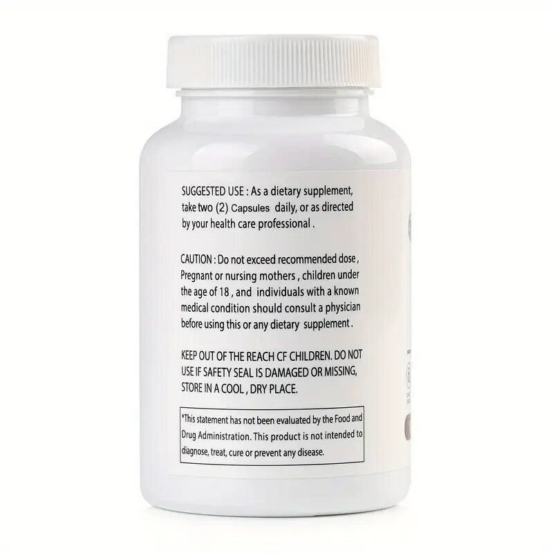Lion’s Mane 120 Cápsulas – Suplemento Natural para Memória e Foco