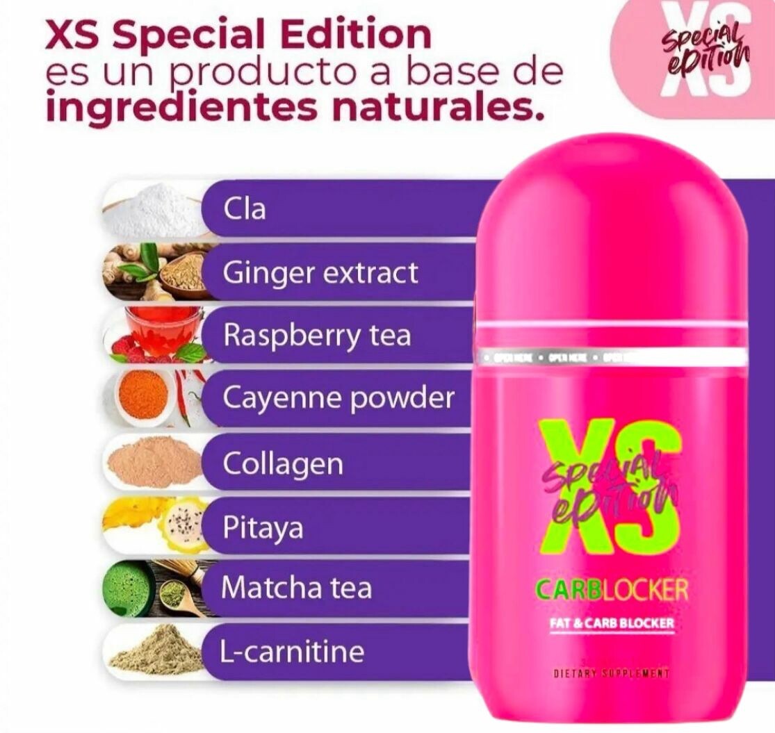 XS Fat Burner – Natural Weight Loss Supplement for Men & Women – 30 Caps