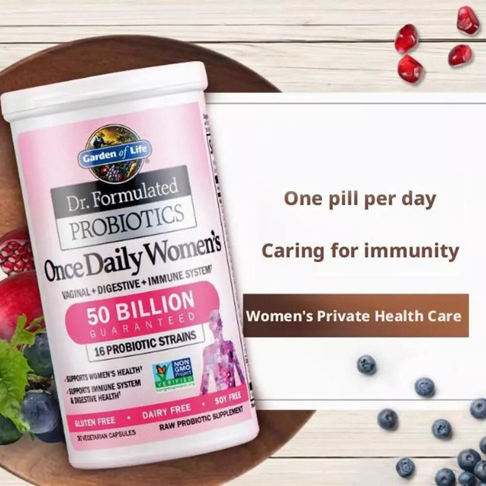 Garden of Life Probióticos Once Daily Women’s – 30 Cápsula
