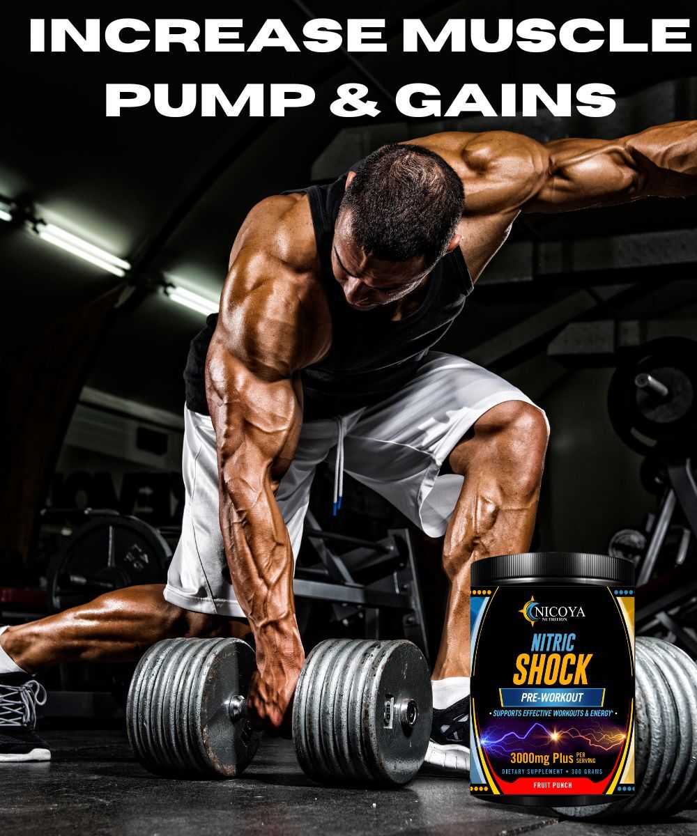 Pré-Treino Nitric Oxide 3000mg+ – Força, Foco e Energia Explosiva | Pó | 3 Sabores