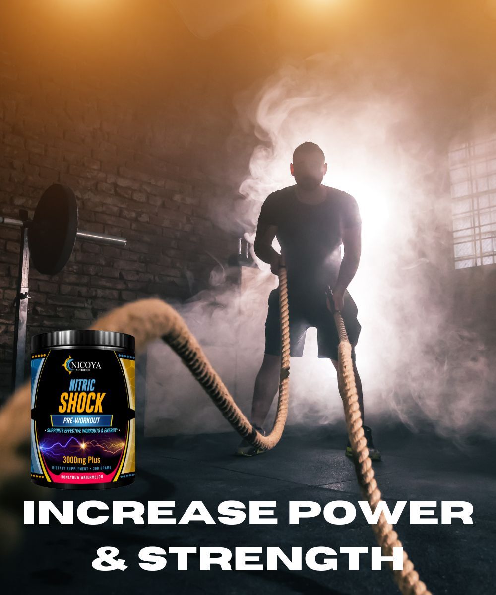 Pré-Treino Nitric Oxide 3000mg+ – Força, Foco e Energia Explosiva | Pó | 3 Sabores