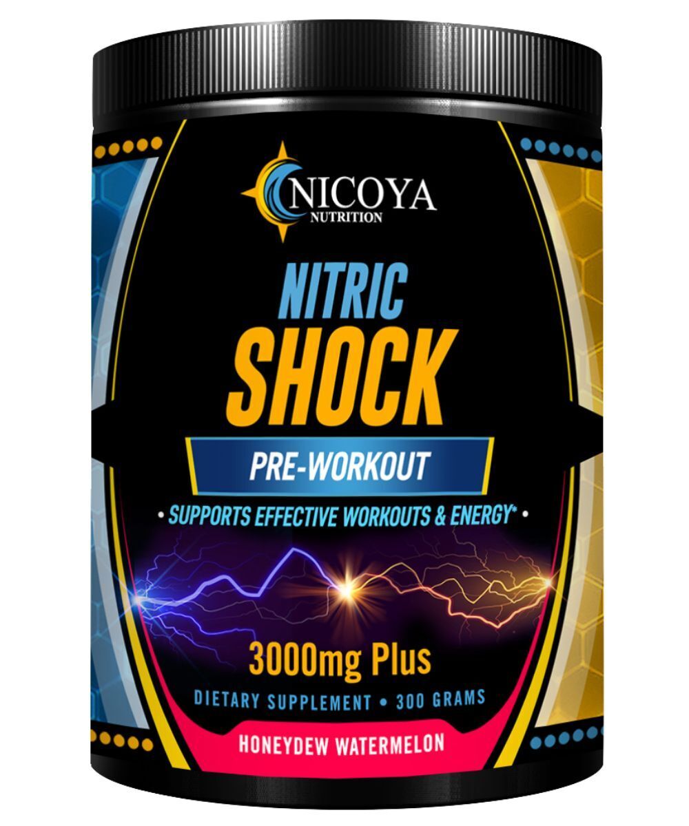 Pré-Treino Nitric Oxide 3000mg+ – Força, Foco e Energia Explosiva | Pó | 3 Sabores