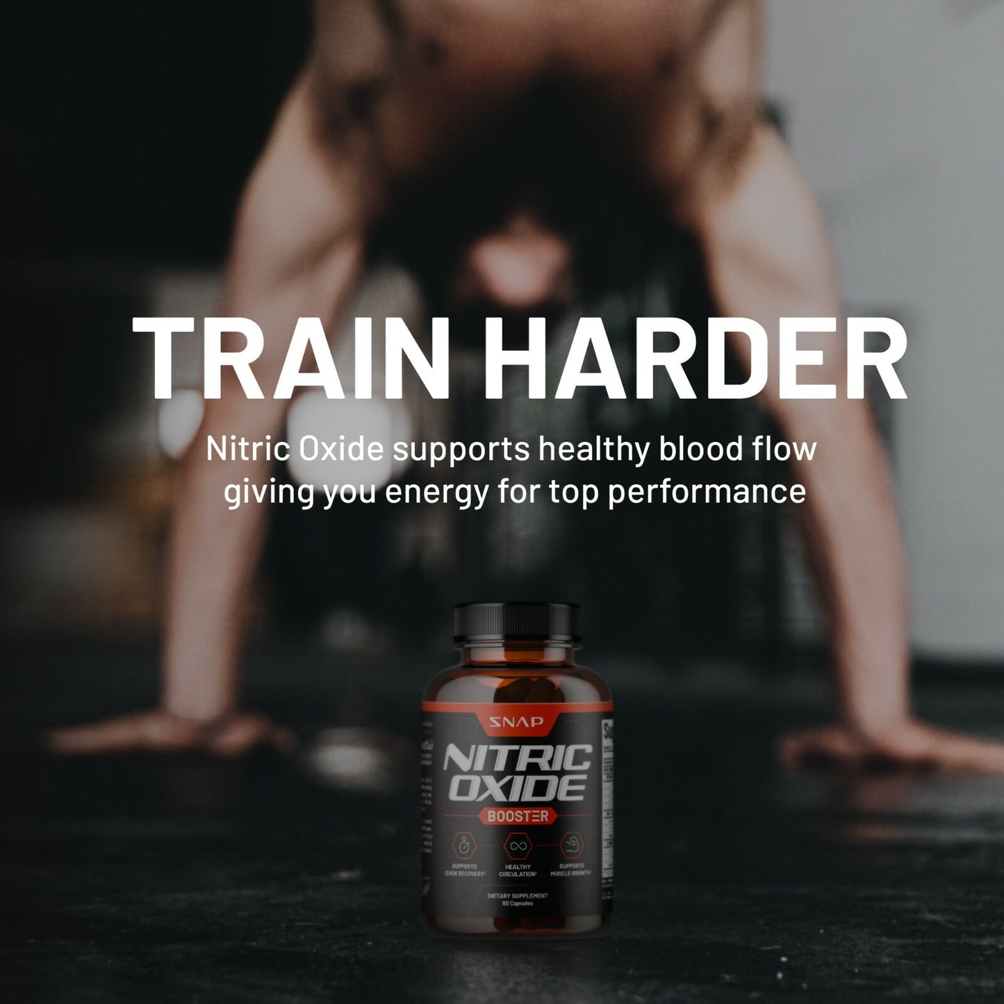 Kit Explosão Muscular – L-Arginina, Óxido Nítrico e Testo Booster
