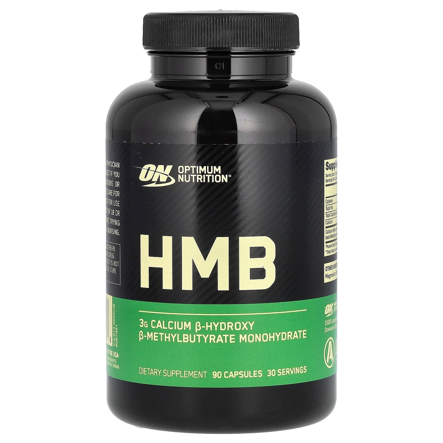HMB Supplement - 90 Capsules for Muscle Support and Recovery