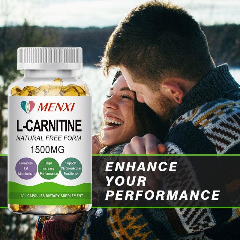 L-Carnitina 1500mg – Suplemento para Perda de Peso e Energia