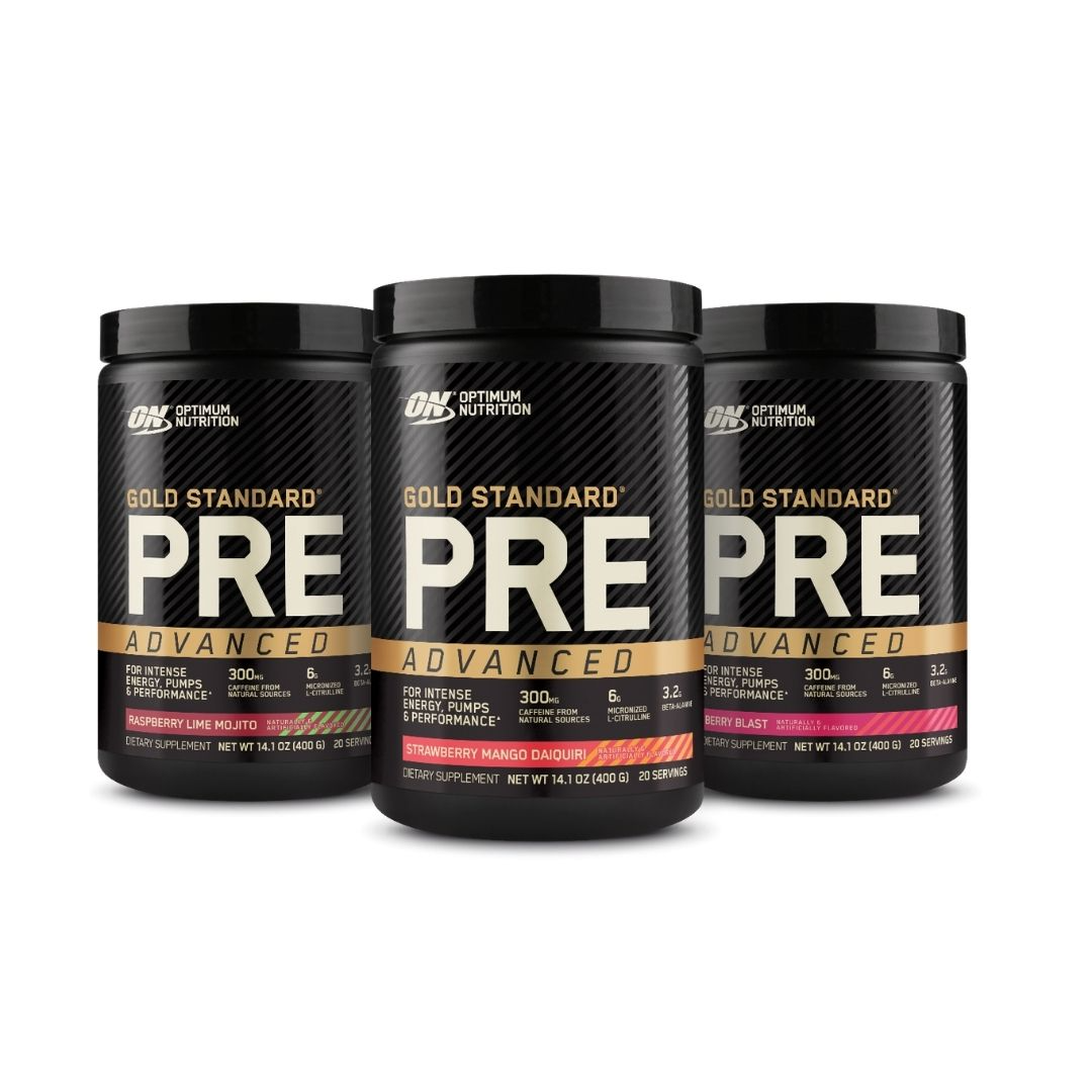 Pré-Treino Gold Standard Advanced – Alta Performance e Energia Máxima