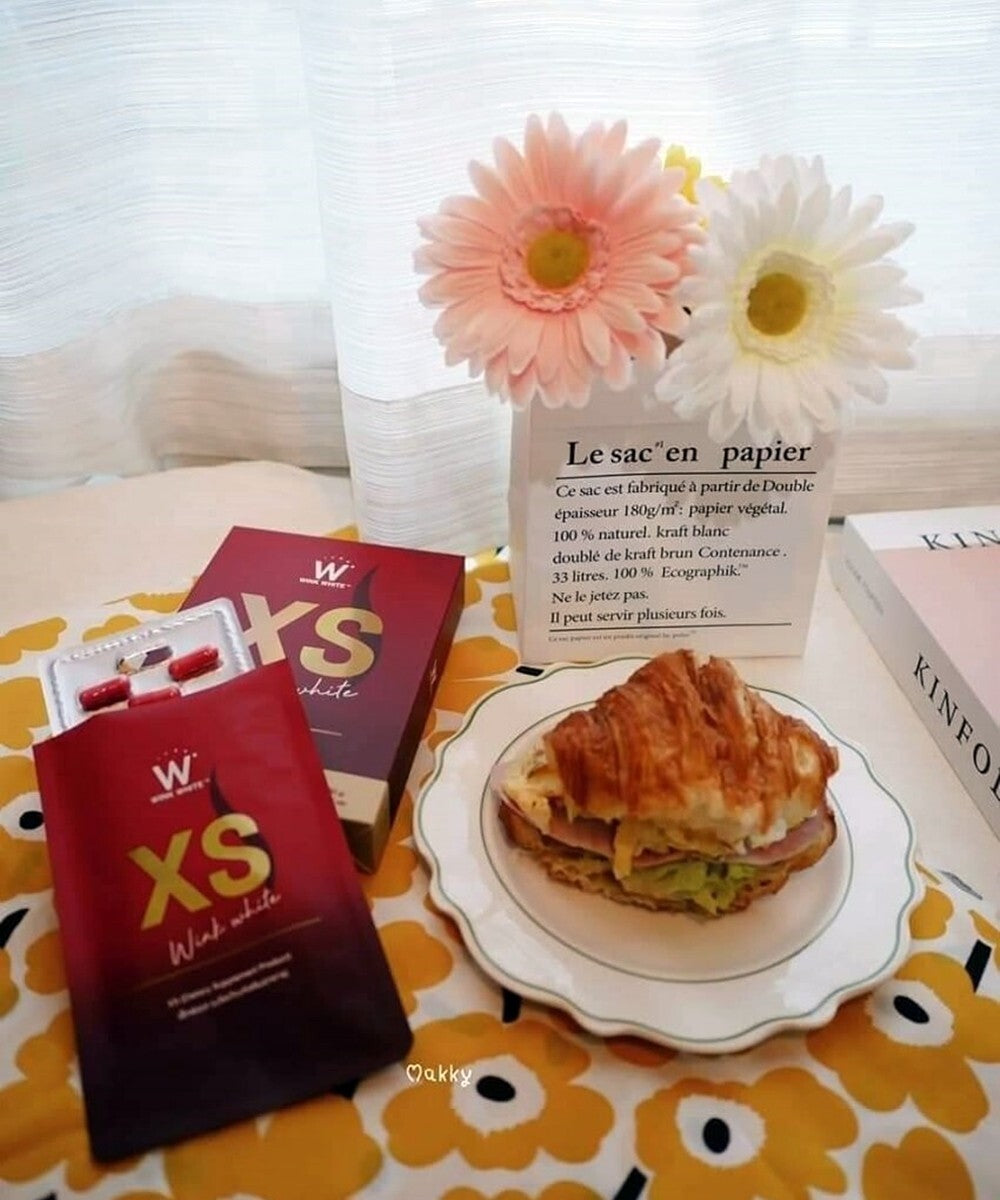 6X Wink White XS Supplement | Detox and Weight Loss with Natural Extracts | 90 Capsules