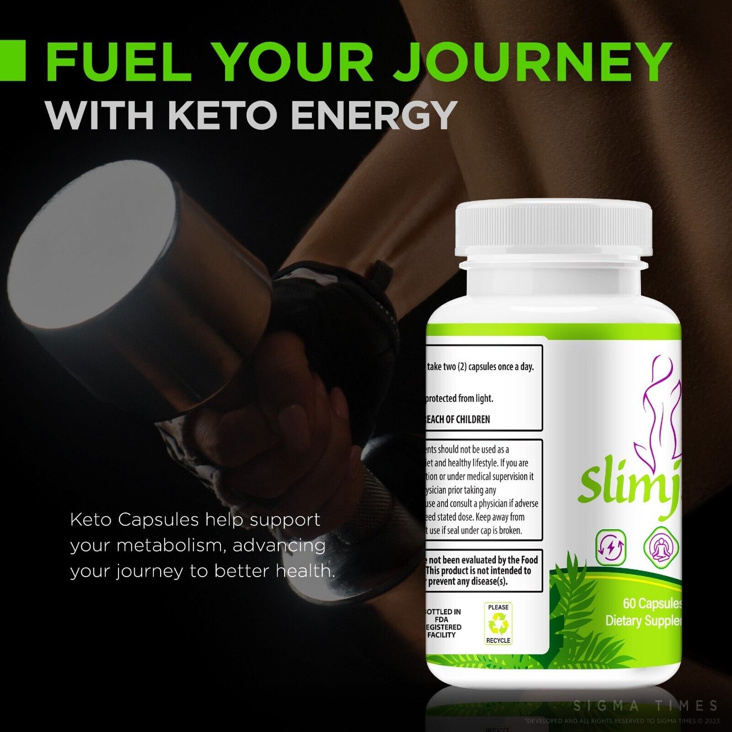 (2-Pack) Slimjaro Capsules – Advanced Weight Loss & Energy Support