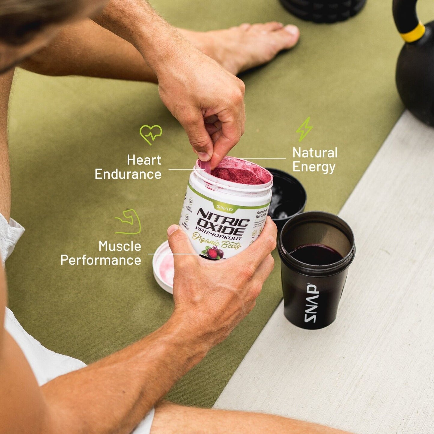 Snap Nitric Oxide with Beetroot – 30 Pre-Workout Doses