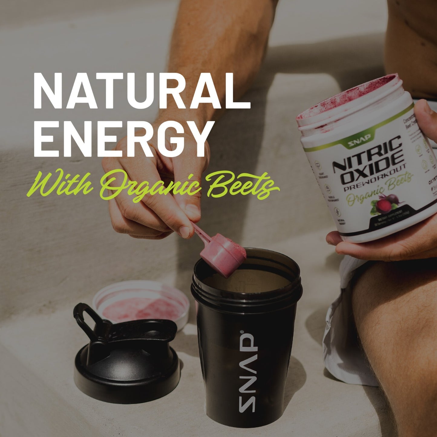 Snap Nitric Oxide with Beetroot – 30 Pre-Workout Doses