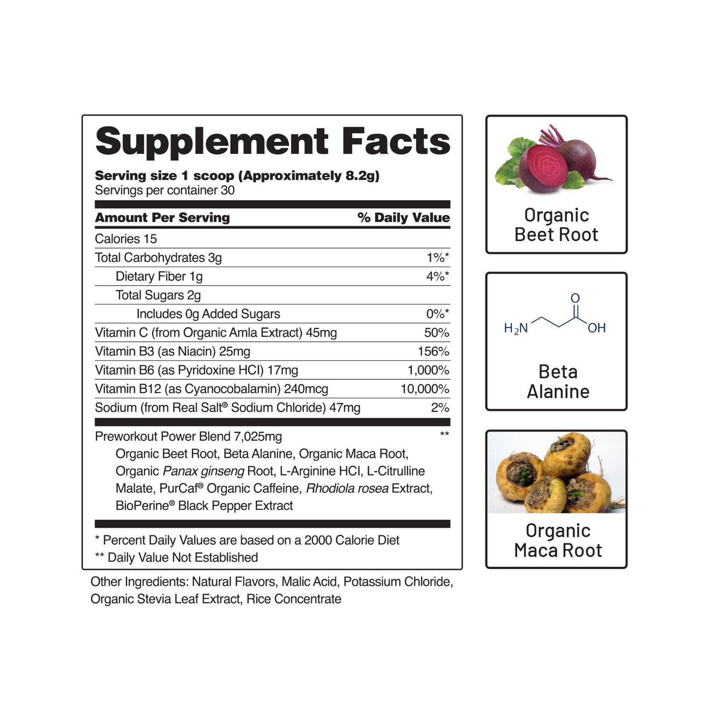 Snap Nitric Oxide with Beetroot – 30 Pre-Workout Doses