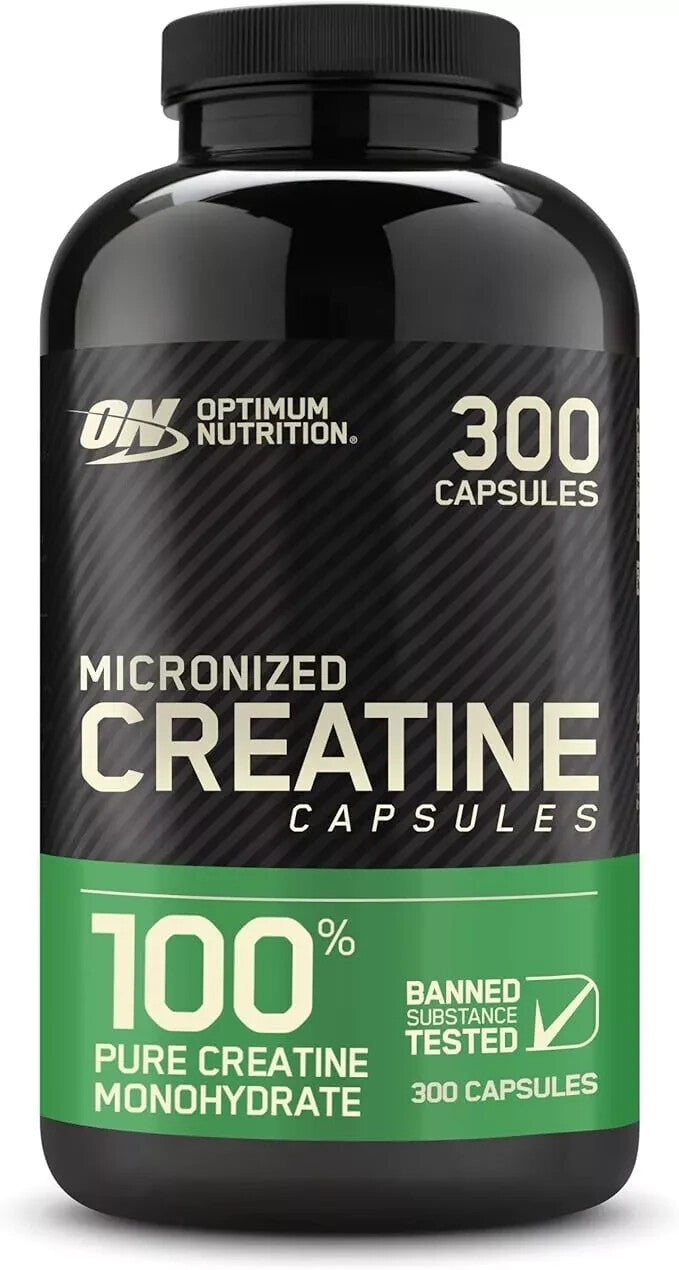 Optimum Nutrition Creatina Micronizada 2500mg – 300 Cápsulas