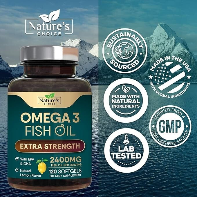 Omega 3 Support – Fish Oil with High Concentration of EPA and DHA