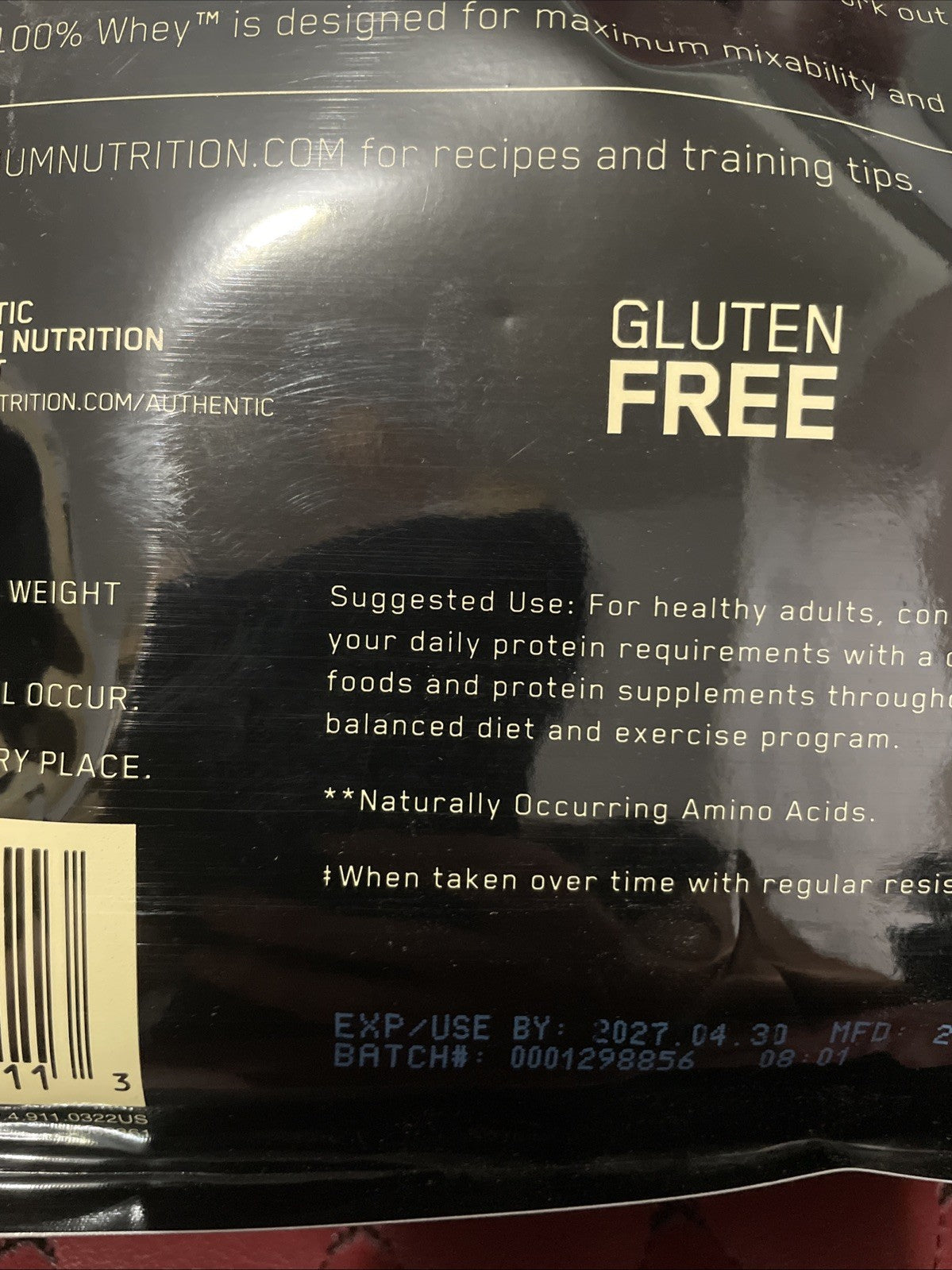 Optimum Whey Protein Chocolate – 80 Servings – High Performance