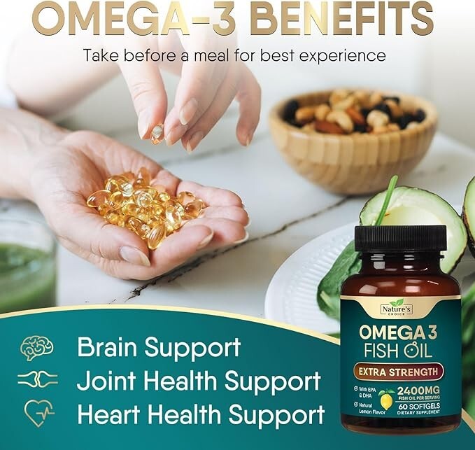Omega 3 Support – Fish Oil with High Concentration of EPA and DHA