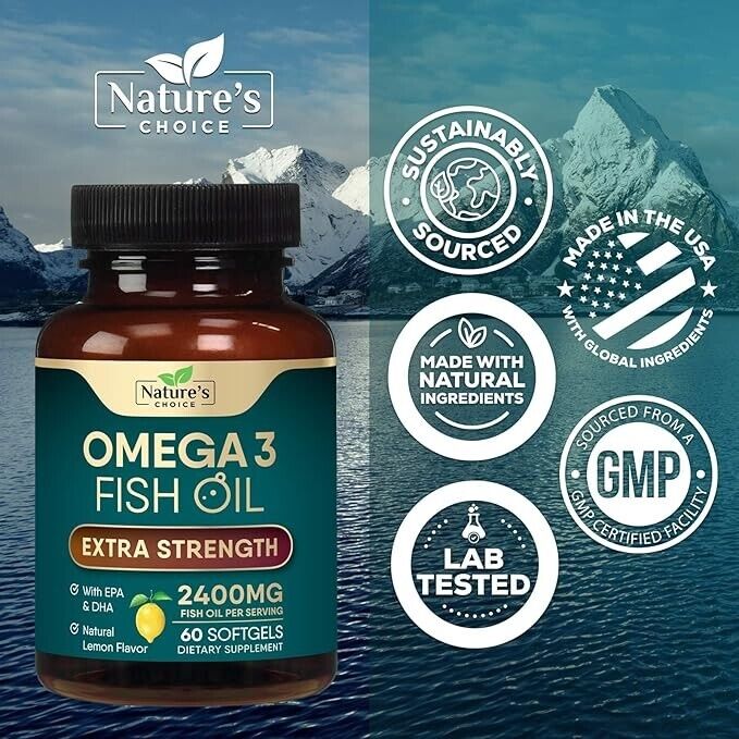 Omega 3 Support – Fish Oil with High Concentration of EPA and DHA