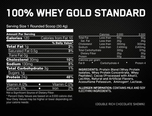 Optimum Nutrition Whey Protein 5 lb – Recovery and Strength