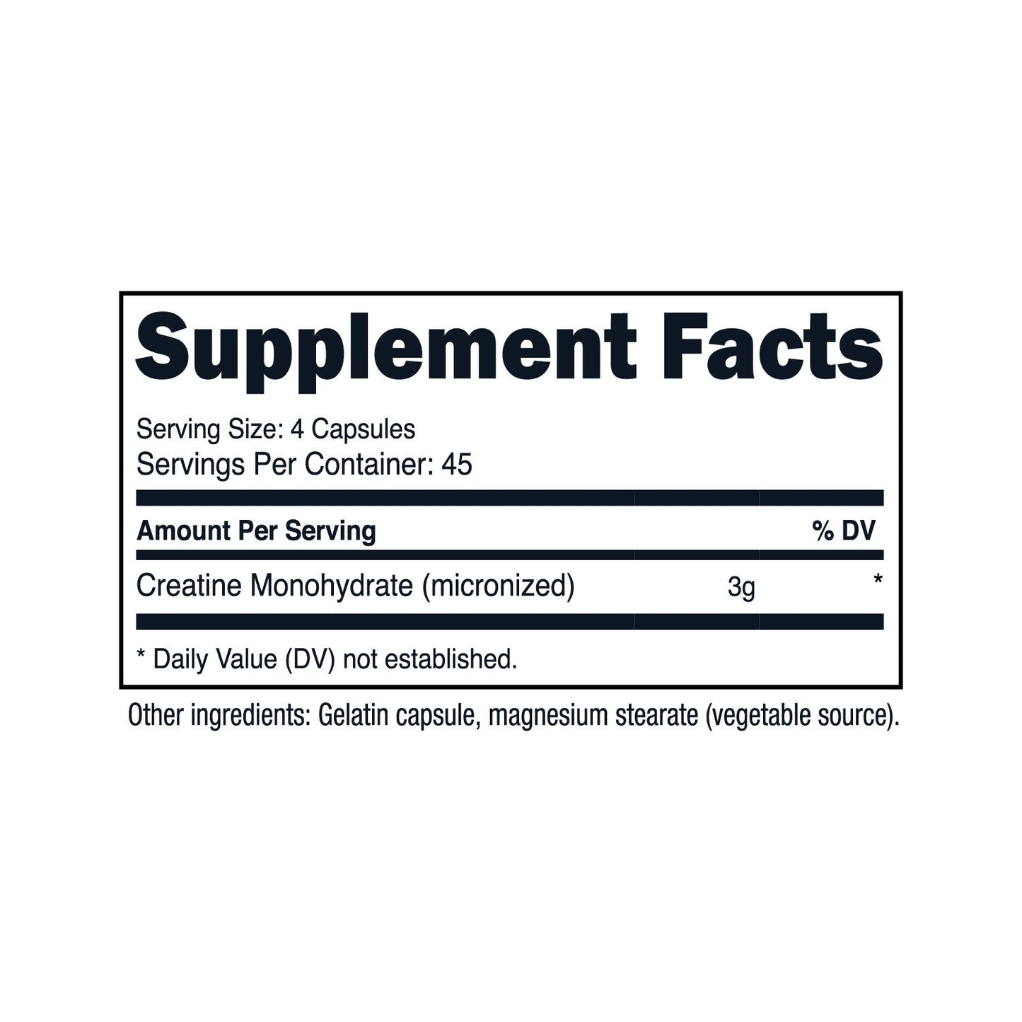 Nutricost Creatina 3.000mg – Cápsulas de Alta Potência para Força e Crescimento Muscular (180 unid.)