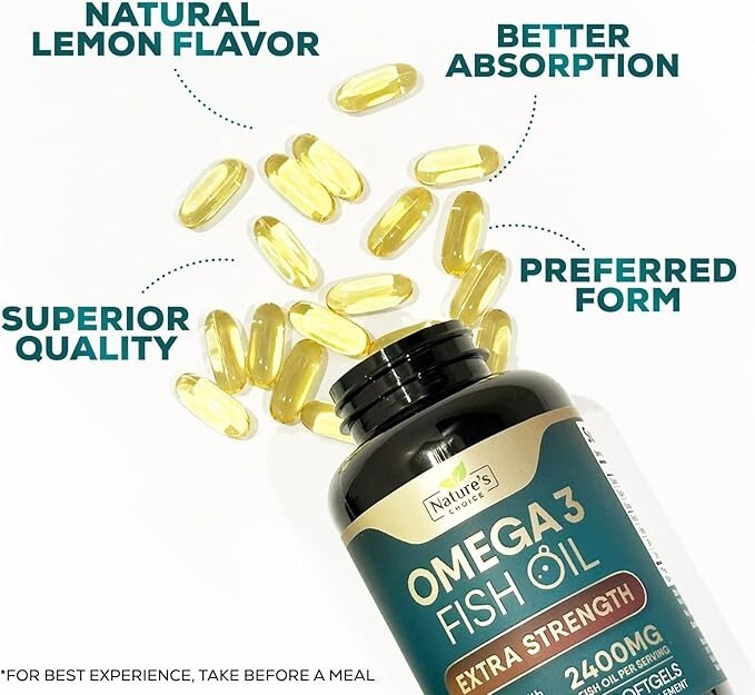 Omega 3 Support – Fish Oil with High Concentration of EPA and DHA