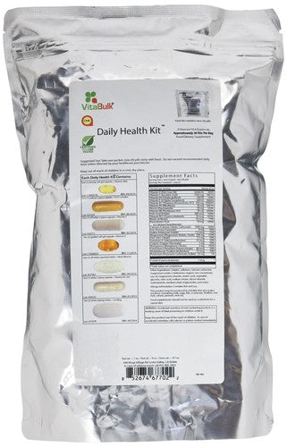 VitalBulk Daily Health Kit – Multivitamin and Minerals (30 Units)