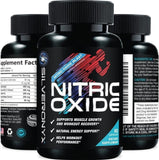 Nitric Oxide Premium 1300mg Supplement – SilverOnyx | Advanced Workout Performance