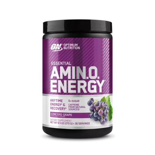 Optimum Nutrition Performance & Energy Powder – 30 Servings, BCAA, Caffeine & Amino Acids