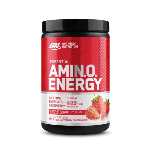 Optimum Nutrition Performance & Energy Powder – 30 Servings, BCAA, Caffeine & Amino Acids