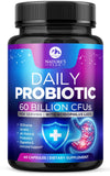 Daily Probiotic 60 Billion CFU – 10 Strains for Digestive Health and Immunity