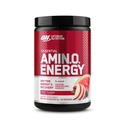 Optimum Nutrition Performance & Energy Powder – 30 Servings, BCAA, Caffeine & Amino Acids