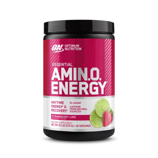 Optimum Nutrition Performance & Energy Powder – 30 Servings, BCAA, Caffeine & Amino Acids