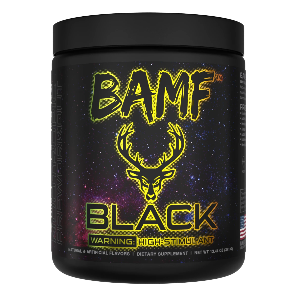BAMF BUCKED UP – Bomba Pré-Treino com Nootrópicos | Alta Estimulação
