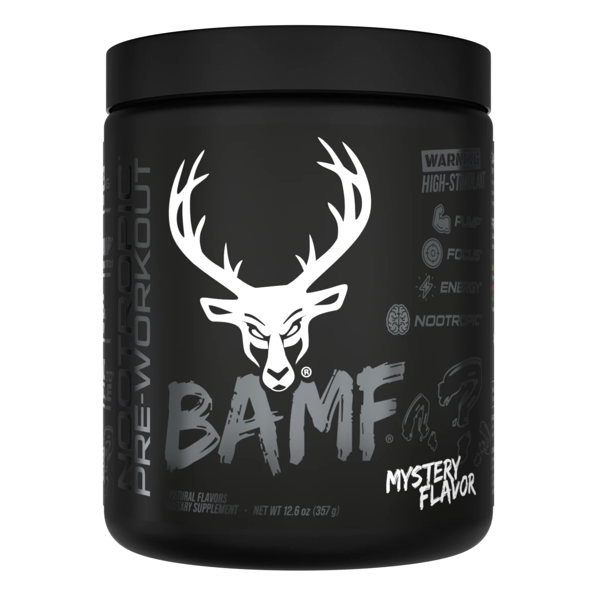 BAMF BUCKED UP – Bomba Pré-Treino com Nootrópicos | Alta Estimulação