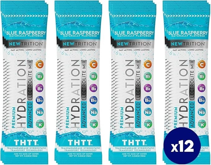 NewTrition Eletrólitos + Vitaminas – Pó de Hidratação Rápida