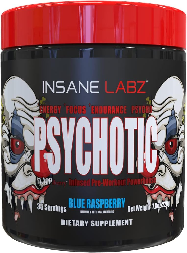Insane Labz Psych-O-Tic – Energia Insana, Máximo Desempenho | 35 Porções
